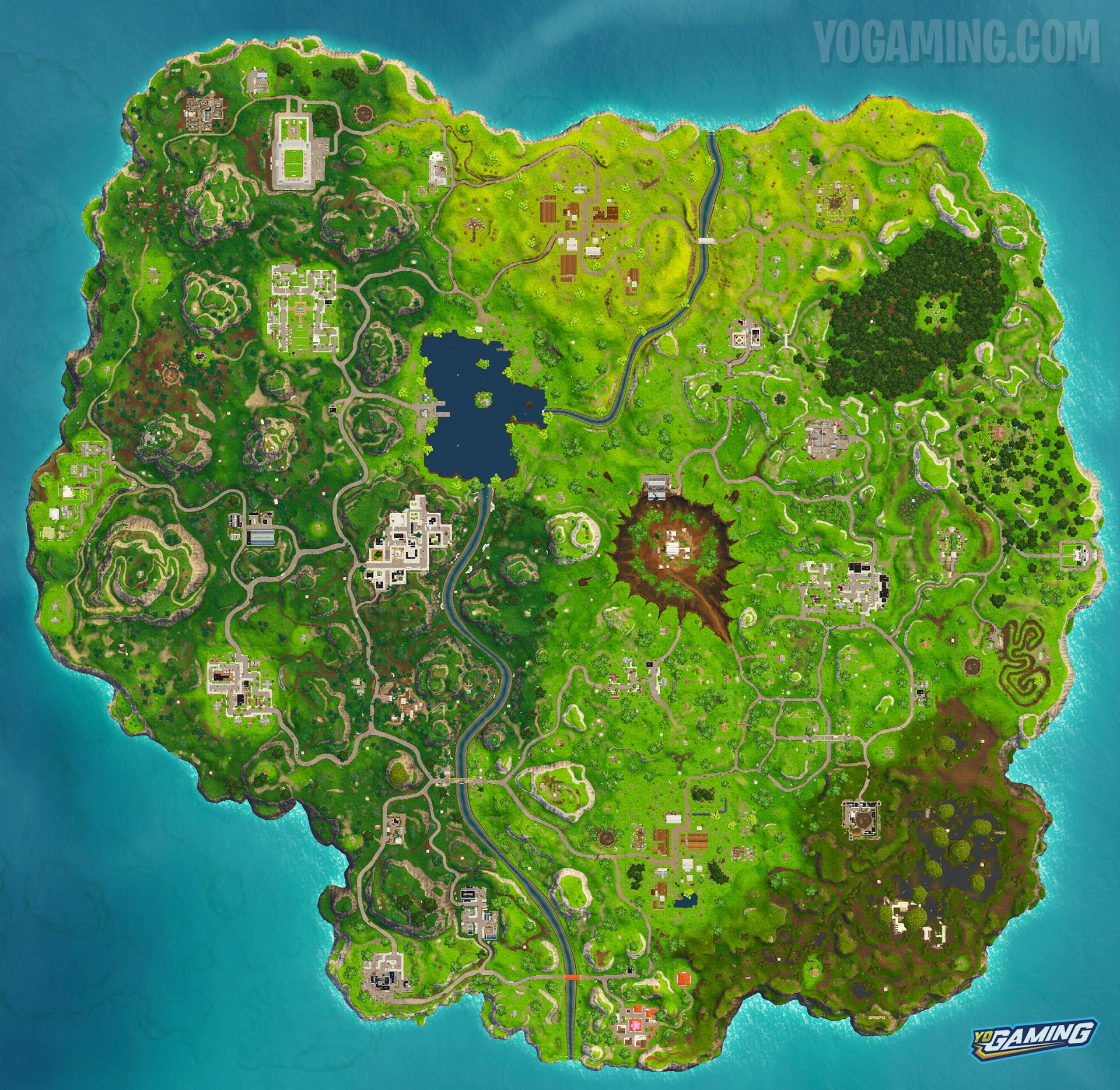 Fortnite Battle Royale's New Map: An Overview And Review Article ...
